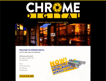Tablet Screenshot of chromedigital.com
